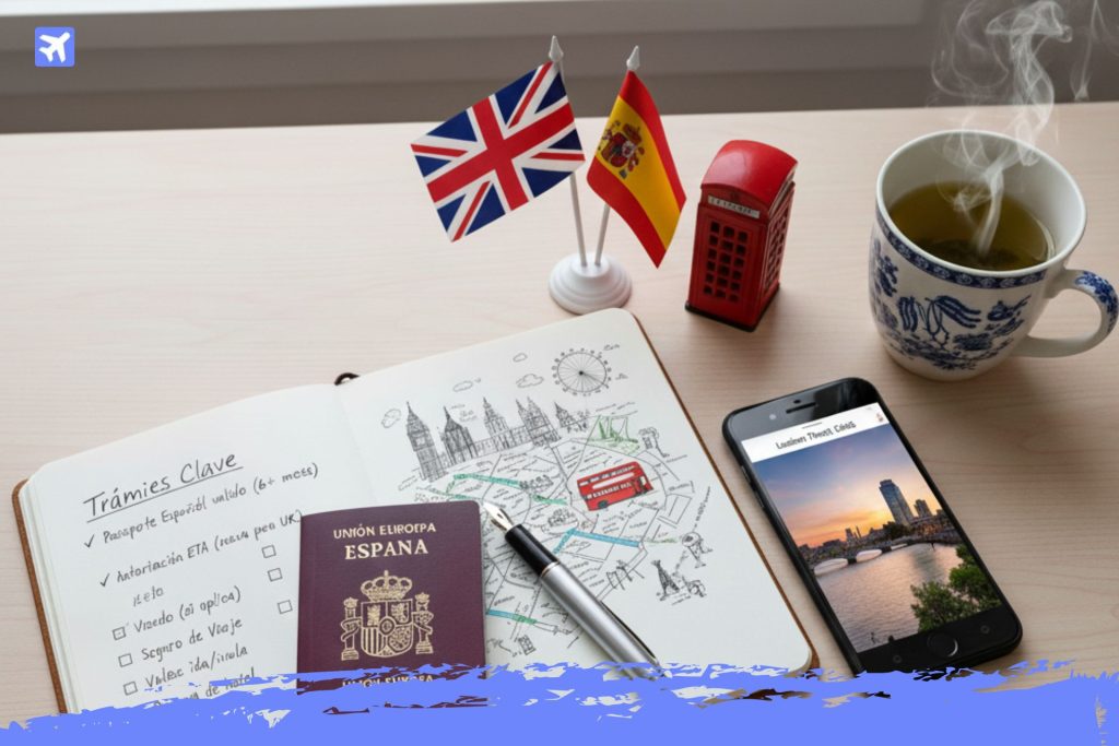 Requisitos para viajar a Reino Unido desde España en 2026: guía completa con checklist y consejos