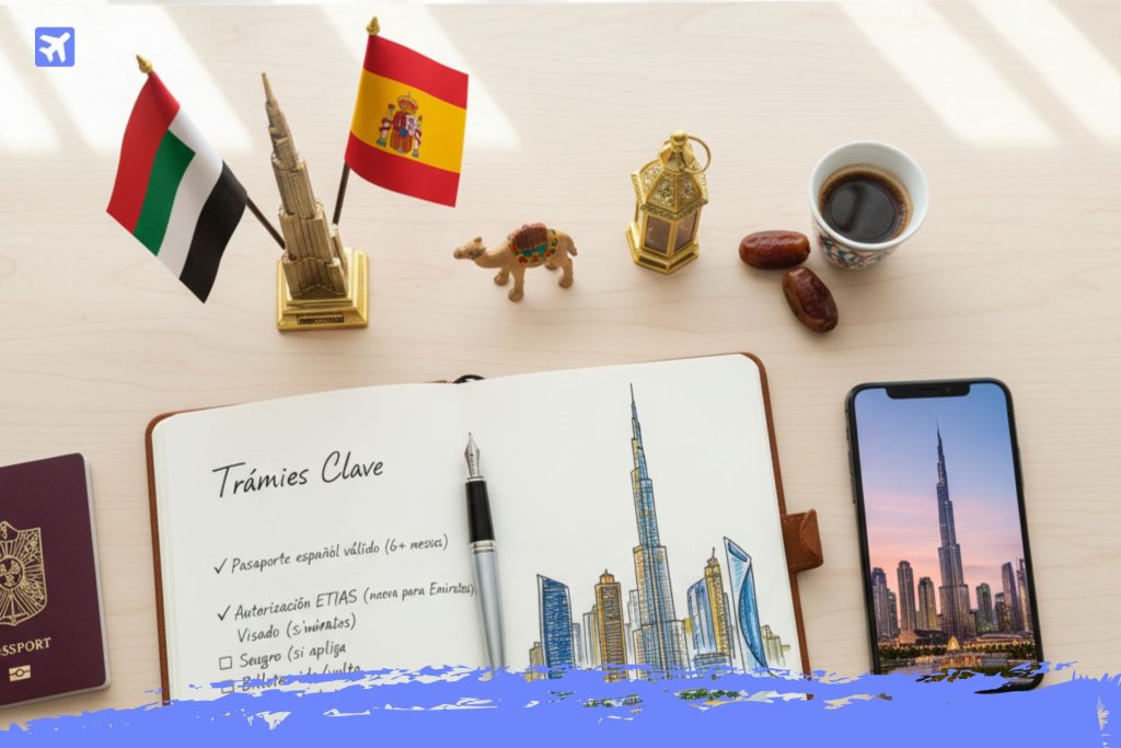requisitos viajar dubai espana